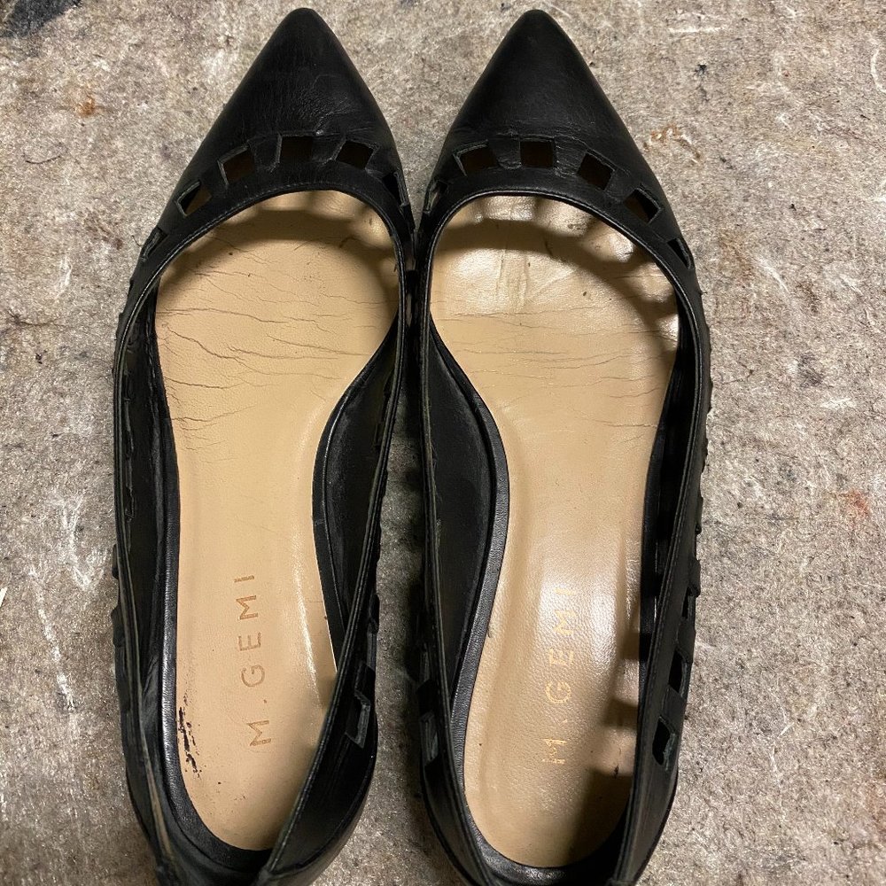 M.Gemi Fortuna Black Flats
